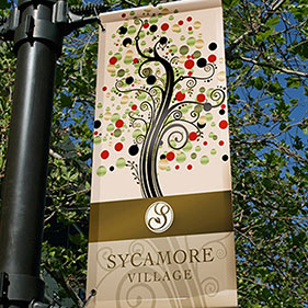 Double sides banner