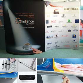 S type fabric tension display