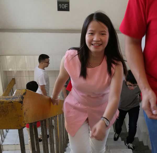 海外事業(yè)部文化拓展活動(dòng)：堅(jiān)持30天爬樓梯上班，到10樓辦公室