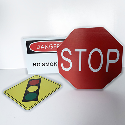 鋁塑板直噴、鋁塑板打印，鋁塑板UV噴繪，標(biāo)識牌制作