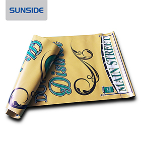 噴繪雙面布廠家直供，雙面布全場景解決方案