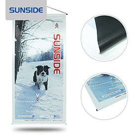 黑底燈布，室內(nèi)外使用的耐用噴繪畫布